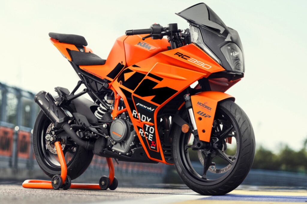KTM RC 390 भारत में नई रेसिंग बाइक