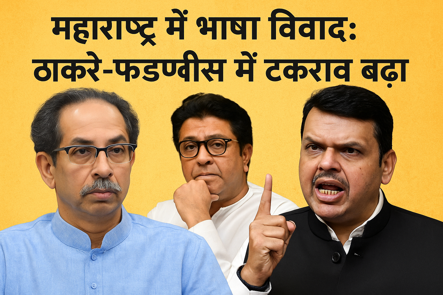 महाराष्ट्र हिंदी मराठी भाषा विवाद 2024