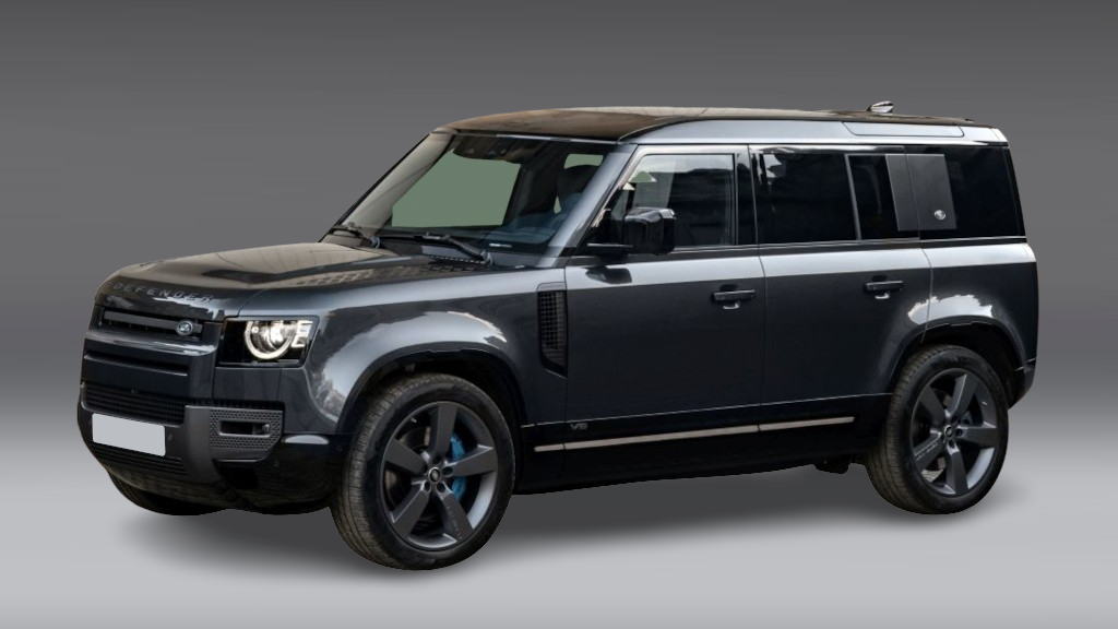डिफेंडर 2.0 110X डायनामिक फ्रंट व्यू - प्रीमियम SUV लैंड रोवर