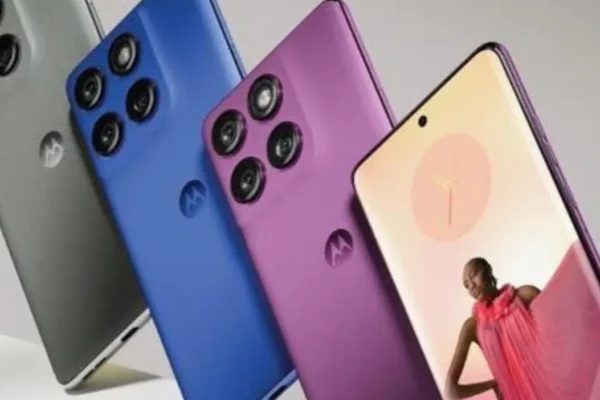 Motorola Edge 60 Pro 5G पैंटोन शैडो कलर में