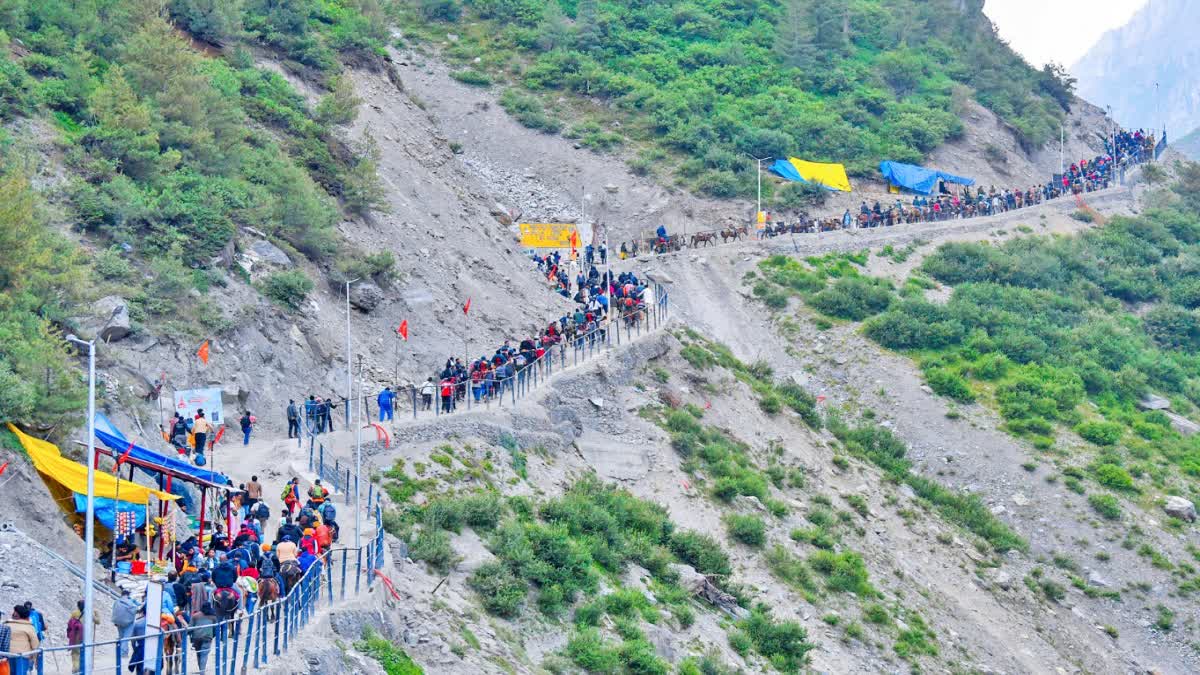 अमरनाथ यात्रा स्थगित और इंडिगो विमान की आपात लैंडिंग