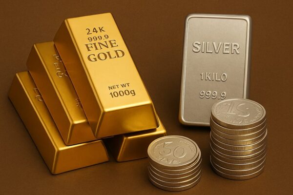 आज के सोने और चांदी के भाव – 24K Gold ₹99,390 और Silver ₹1,13,800 प्रति किलो