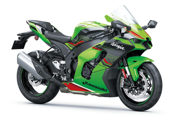 Kawasaki Ninja ZX-10R सुपरबाइक फ्रंट व्यू