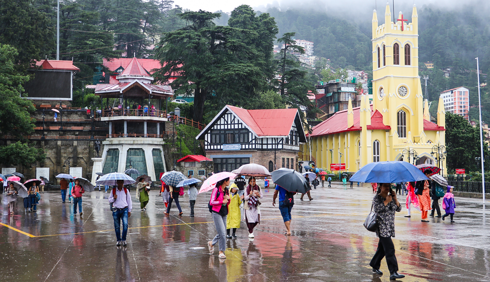 हिमाचल और उत्तराखंड में भारी बारिश की चेतावनी IMD द्वारा