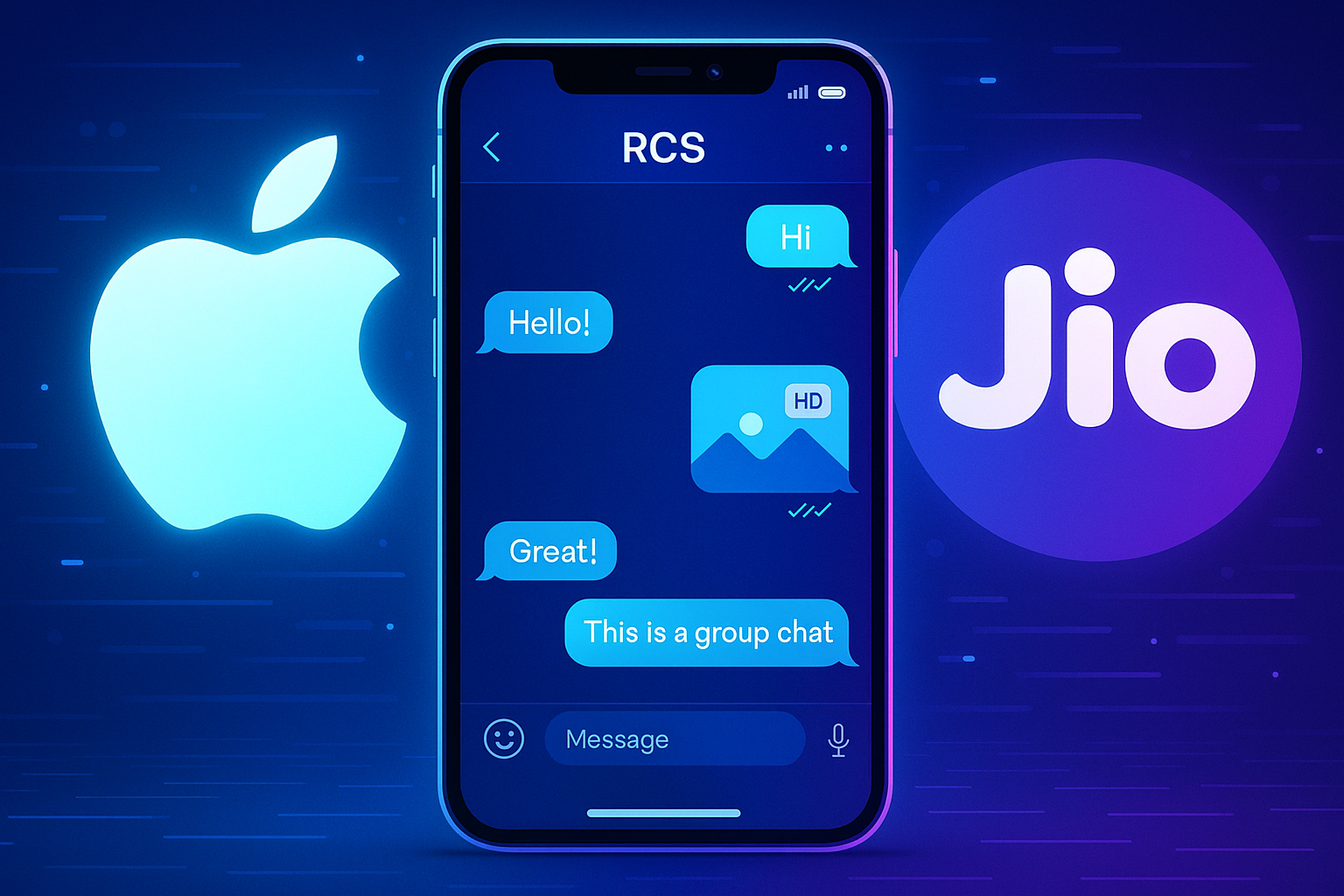 iPhone और Jio RCS मैसेजिंग साझेदारी