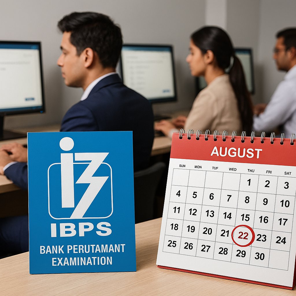 IBPS Clerk Recruitment 2025 आवेदन प्रक्रिया और अंतिम तारीख