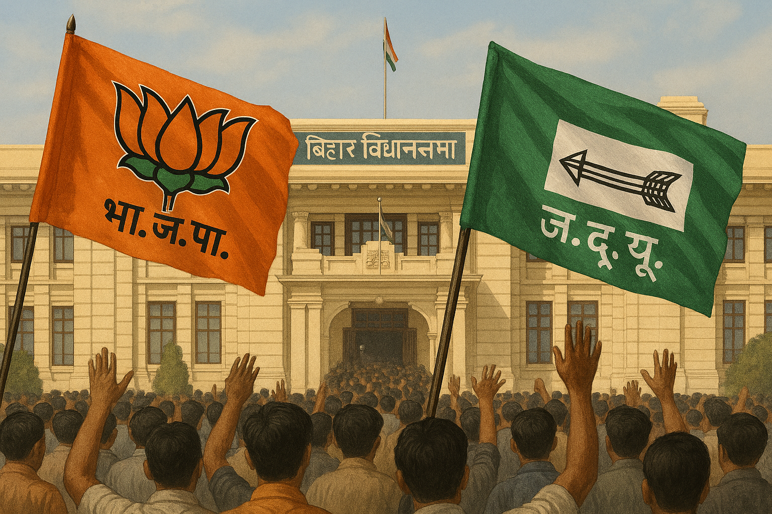 बिहार चुनाव 2025 NDA सीट शेयरिंग फॉर्मूला