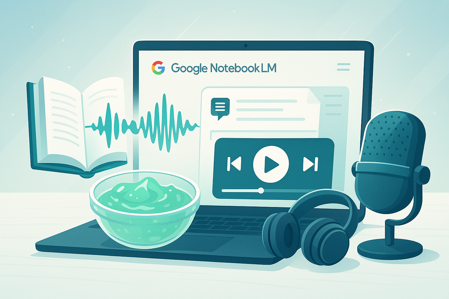 Google NotebookLM टेक्स्ट टू पॉडकास्ट टूल