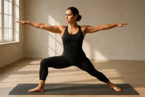 वीरभद्रासन (Virabhadrasana)