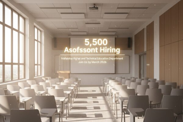 महाराष्ट्र में 5,500 असिस्टेंट प्रोफेसर भर्ती