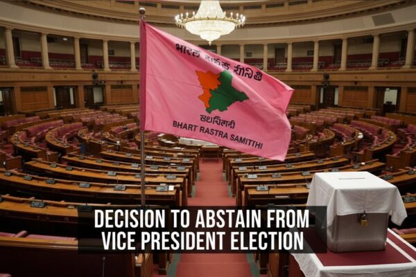 उपराष्ट्रपति चुनाव से BRS का बहिष्कार