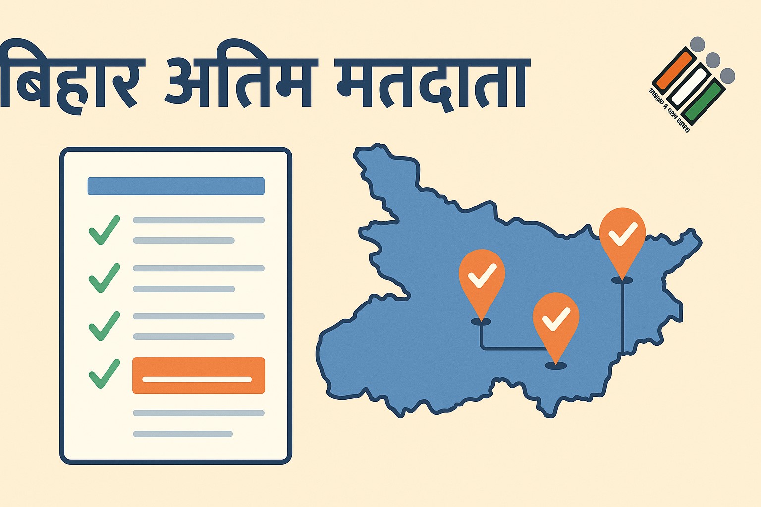 बिहार अंतिम मतदाता सूची 2025 और विधानसभा चुनाव अपडेट