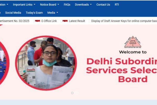 DSSSB Assistant Teacher Recruitment 2025 online application details