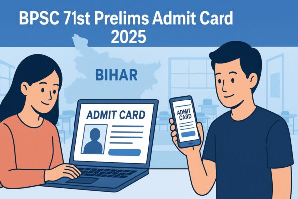 BPSC 71st Prelims Admit Card 2025: आज से डाउनलोड करें प्रवेश पत्र BPSC 71st Prelims Admit Card 2025 जारी, ऐसे करें डाउनलोड