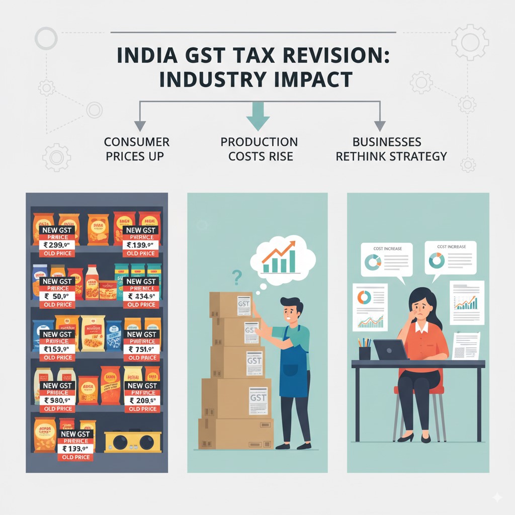 नई GST दरों पर सरकारी सलाह और व्यापारियों की चुनौतियां