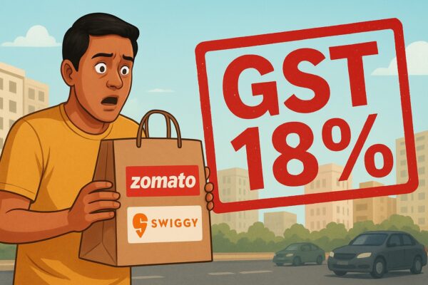 फूड डिलीवरी पर 18% GST: आम आदमी की जेब पर असर फूड डिलीवरी पर 18% GST से आम आदमी की जेब पर असर