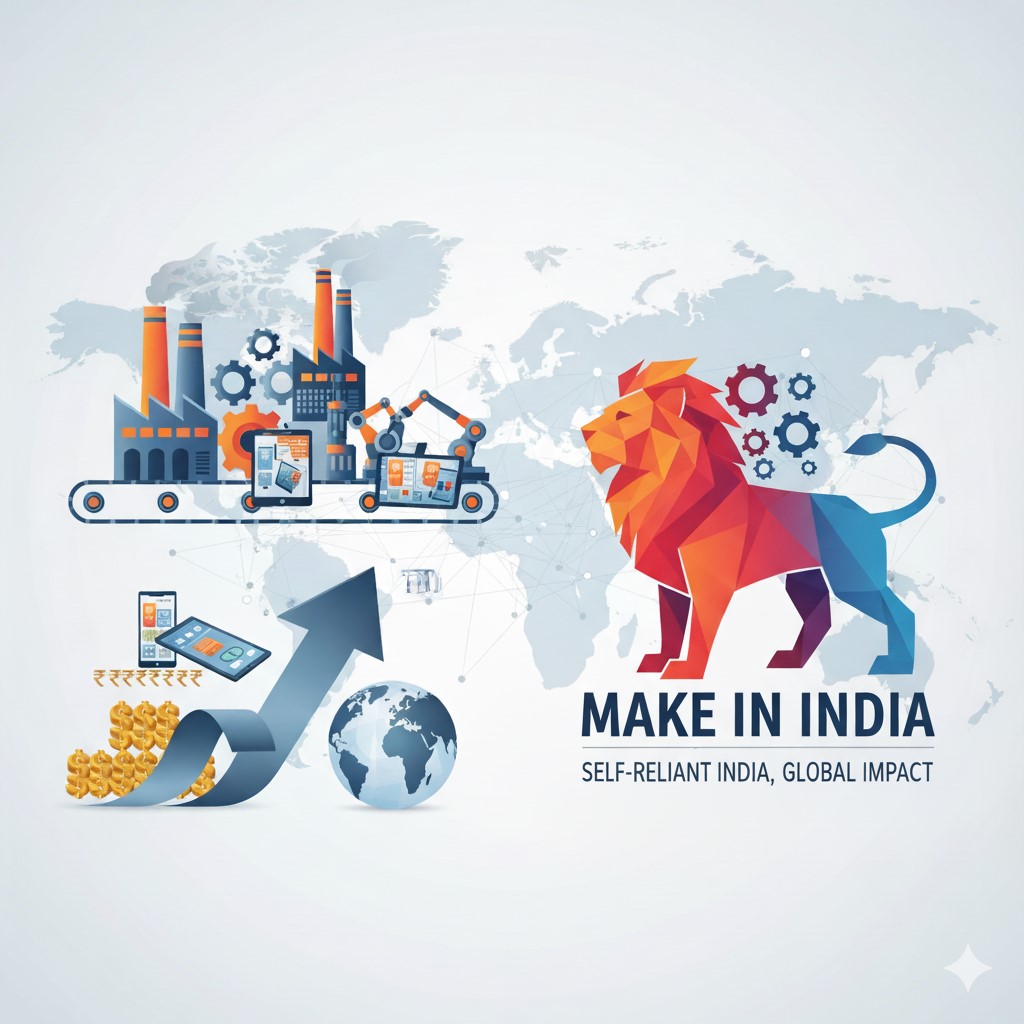मेक इन इंडिया 11 वर्षों की उपलब्धियां और वैश्विक प्रभाव