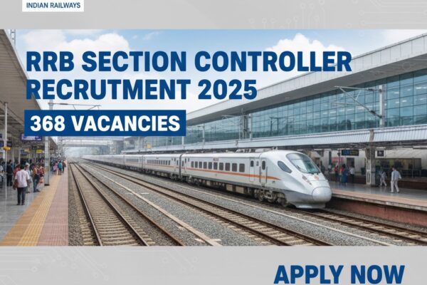 RRB सेक्शन कंट्रोलर भर्ती 2025: ऑनलाइन आवेदन शुरू