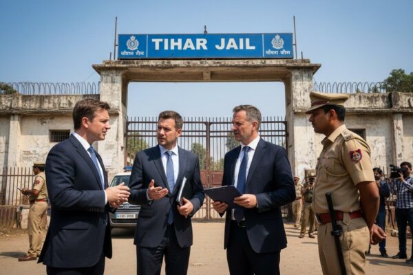 तिहाड़ जेल सुविधाओं से संतुष्ट UK टीम, माल्या-नीरव मोदी प्रत्यर्पण को मिली रफ्तार तिहाड़ जेल निरीक्षण और प्रत्यर्पण प्रक्रिया