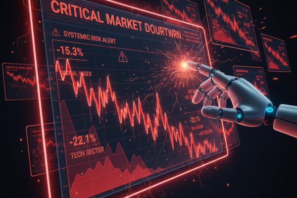 AI शेयर बाजार क्रैश अलर्ट और मार्केट करेक्शन चेतावनी