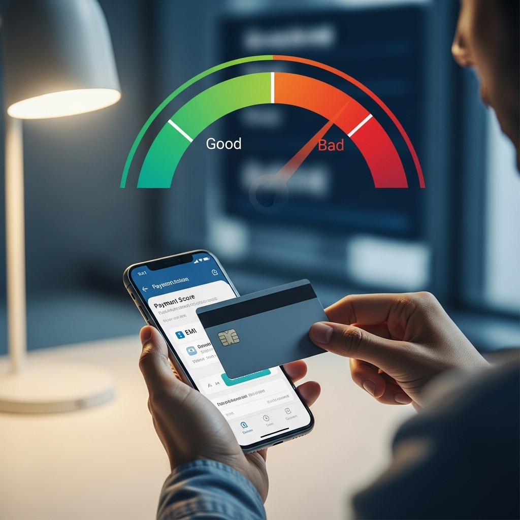 डेबिट कार्ड ईएमआई और क्रेडिट स्कोर पर प्रभाव