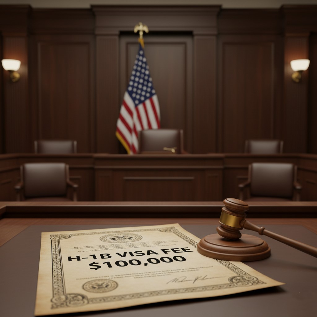 H-1B वीज़ा फीस पर ट्रंप आदेश के खिलाफ मुकदमा