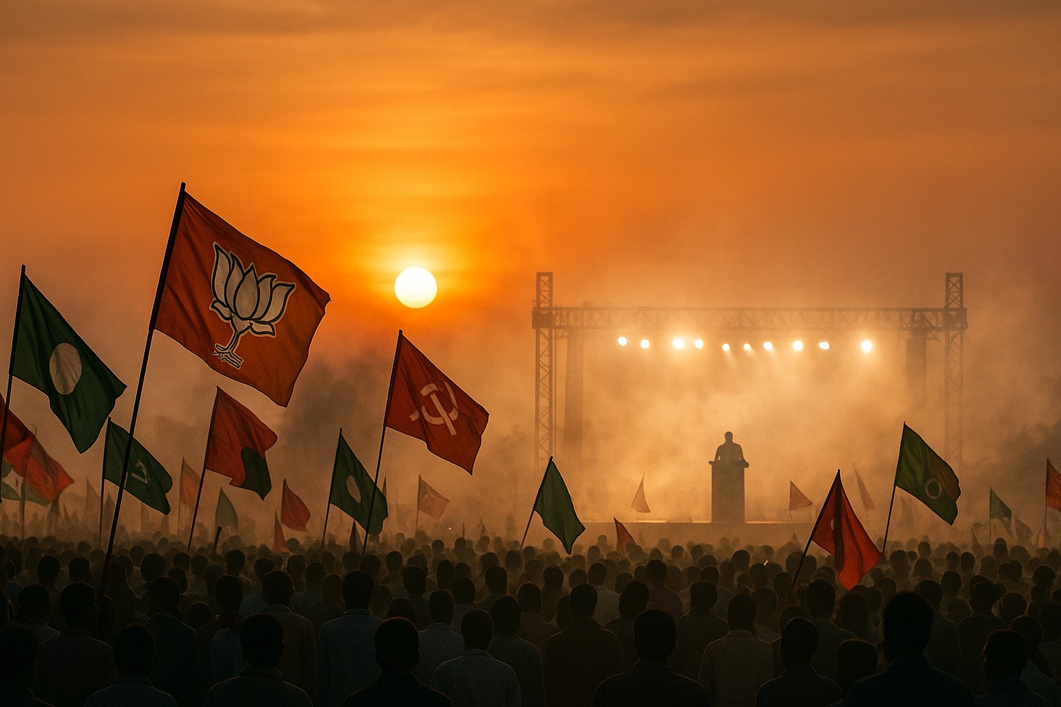 बिहार चुनाव 2025 में गठबंधनों की दरारें और राजनीतिक हलचल