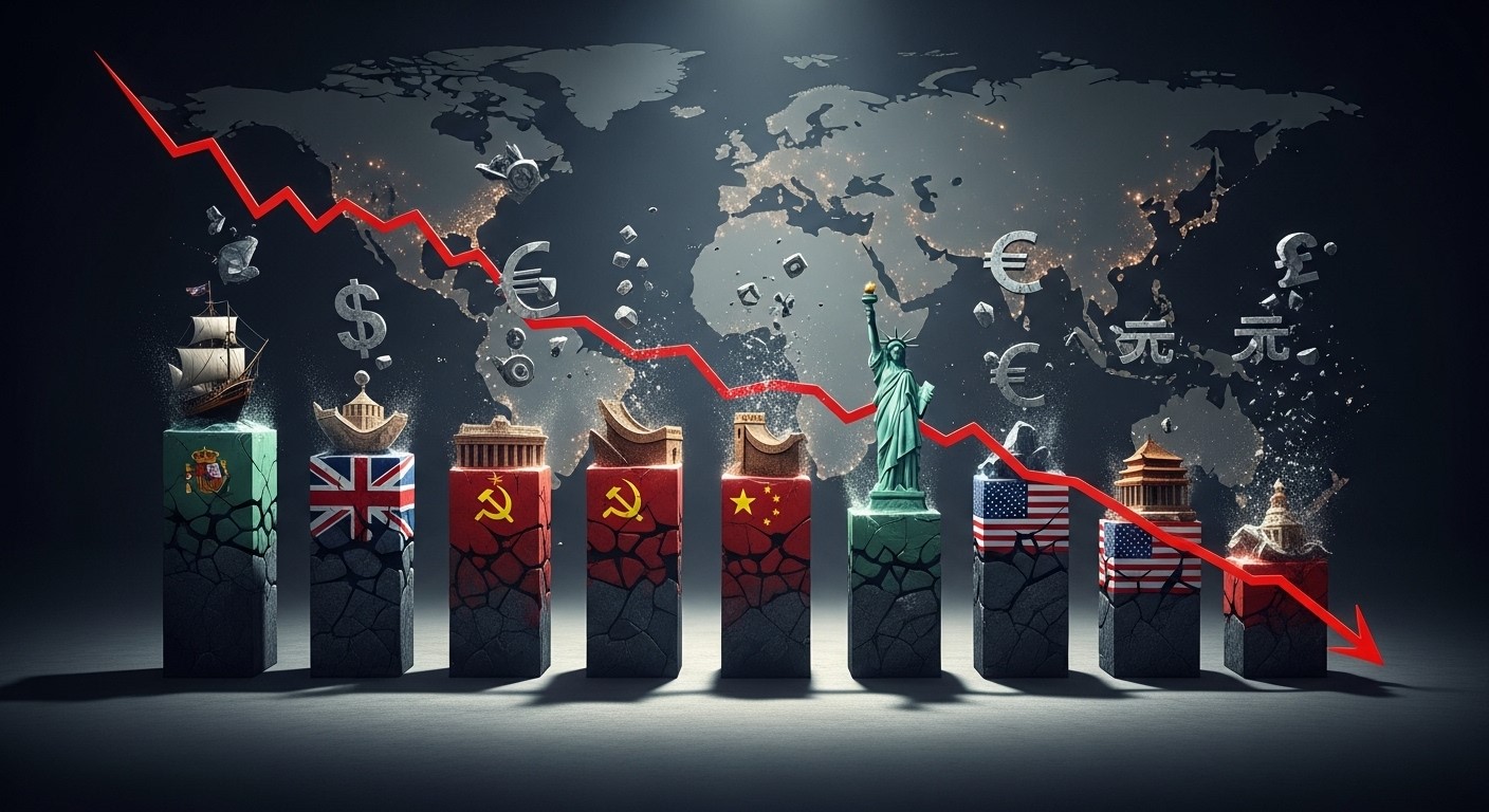 इतिहास में विश्व अर्थव्यवस्था का पतन