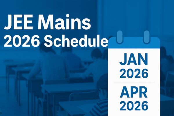 JEE Mains 2026 Schedule Exam Date Notification