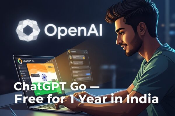 भारत में ChatGPT Go का एक साल का मुफ्त ऑफर शुरू