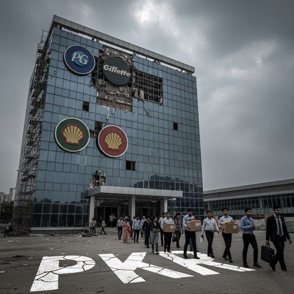 पाकिस्तान से बहुराष्ट्रीय कंपनियों का पलायन