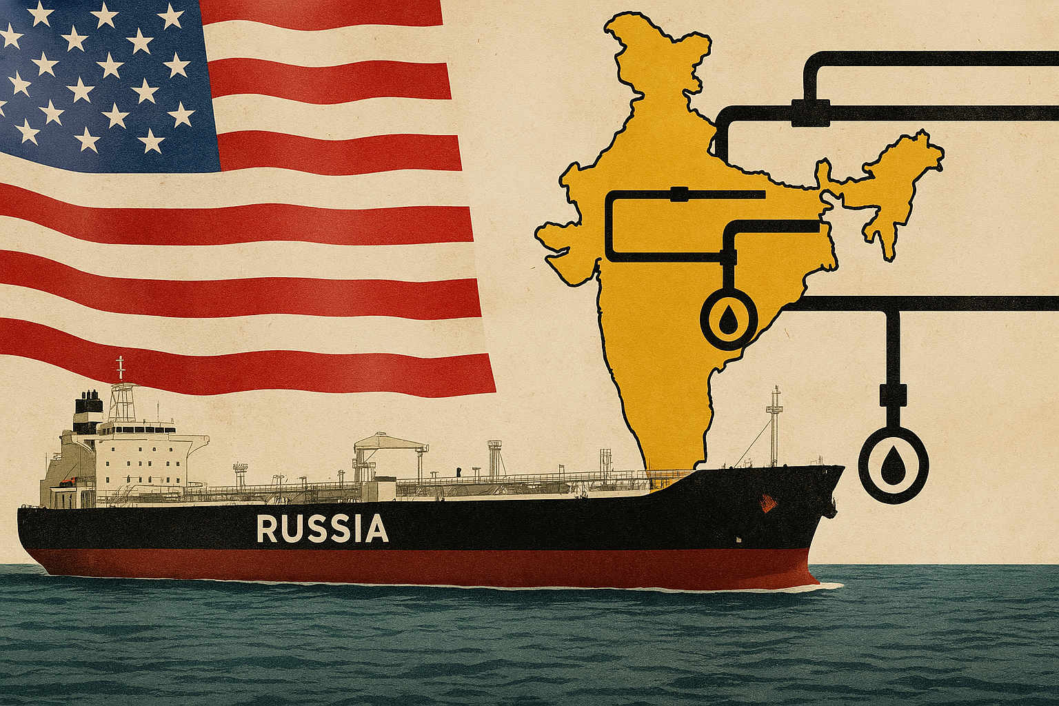 अमेरिकी प्रतिबंध रूसी तेल पर असर और भारत की ऊर्जा नीति