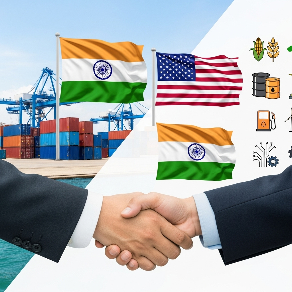 भारत-अमेरिका व्यापार समझौता और US टैरिफ में कटौती