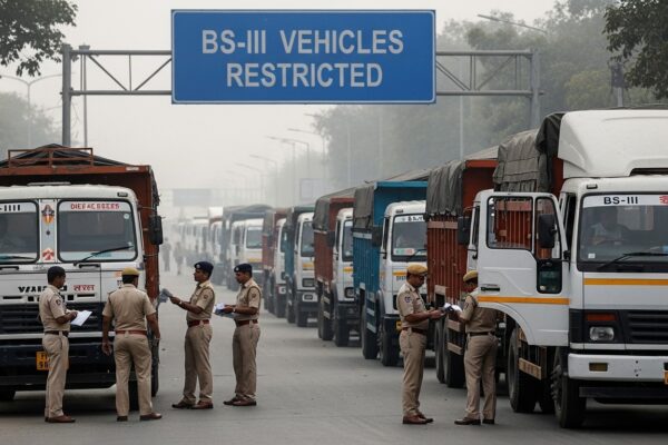 दिल्ली में BS-III माल वाहनों पर प्रतिबंध से प्रदूषण नियंत्रण की शुरुआत