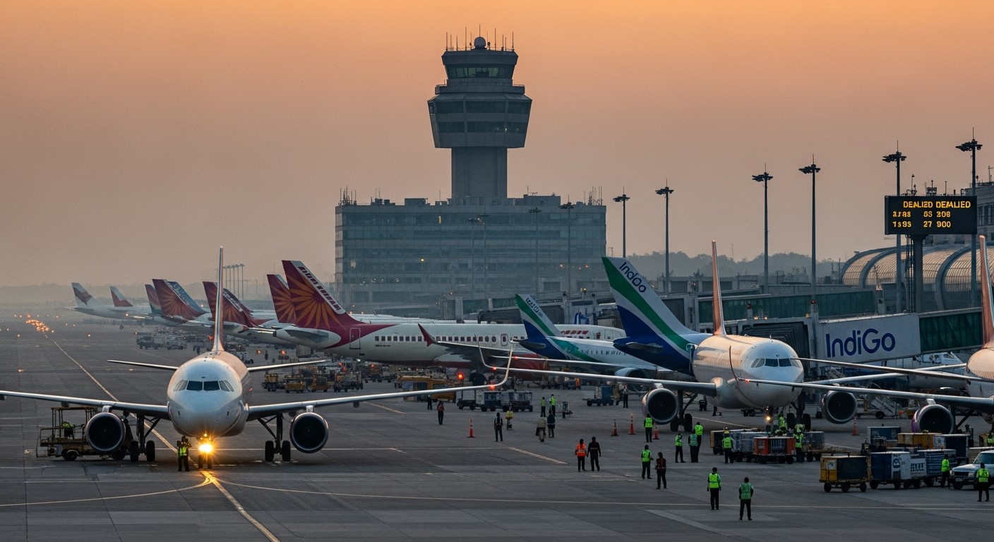 दिल्ली एयरपोर्ट ATC तकनीकी खराबी से 150 उड़ानें प्रभावित