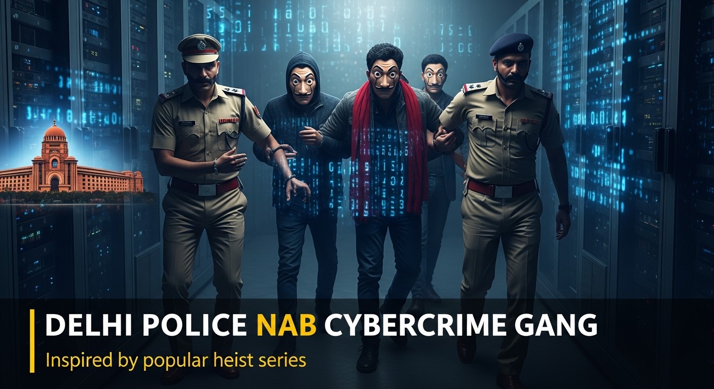 मनी हाइस्ट से प्रेरित दिल्ली गैंग की ₹150 करोड़ की ठगी