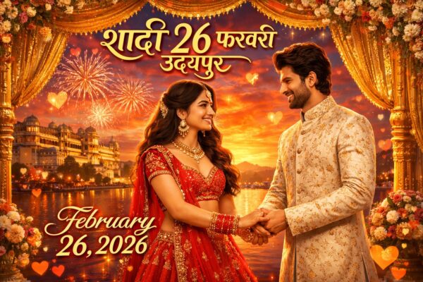 रश्मिका और विजय की उदयपुर शादी 26 फरवरी को