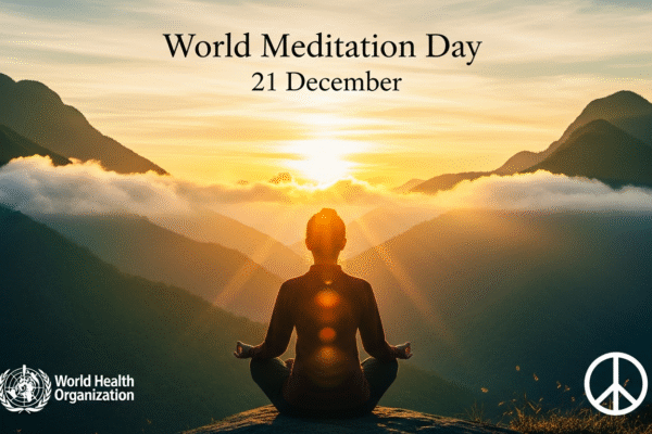 World Meditation Day 21 दिसंबर ध्यान अभ्यास के लाभ