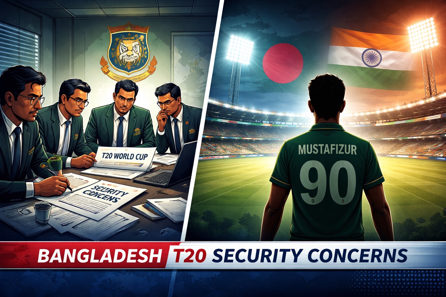 Bangladesh T20 World Cup India विवाद और BCB का भारत दौरा रद्द निर्णय