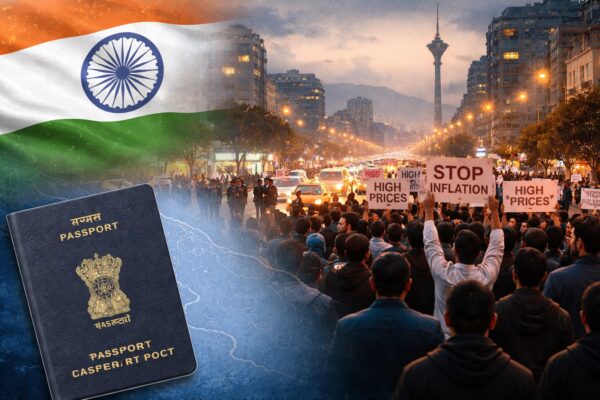 ईरान विरोध प्रदर्शनों के बीच भारत की नई ईरान यात्रा सलाह