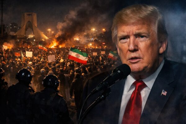 ईरान में आर्थिक संकट विरोध प्रदर्शनों के बीच अमेरिकी राष्ट्रपति डोनाल्ड ट्रंप ने चेतावनी दी कि शांतिपूर्ण प्रदर्शनकारियों की हत्या होने पर अमेरिका हस्तक्षेप के लिए Locked and Loaded है।