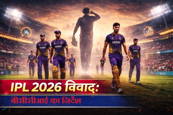 IPL 2026 में मुस्ताफिजुर रहमान विवाद और BCCI का KKR को निर्देश