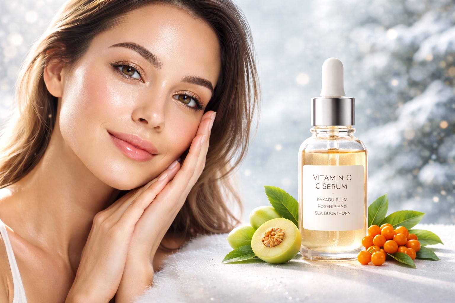 सर्दियों में प्राकृतिक विटामिन C से चेहरे की चमकती, हाइड्रेटेड त्वचा