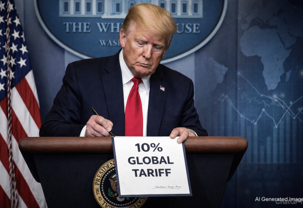 Donald Trump signs new 10% Global Tariff order