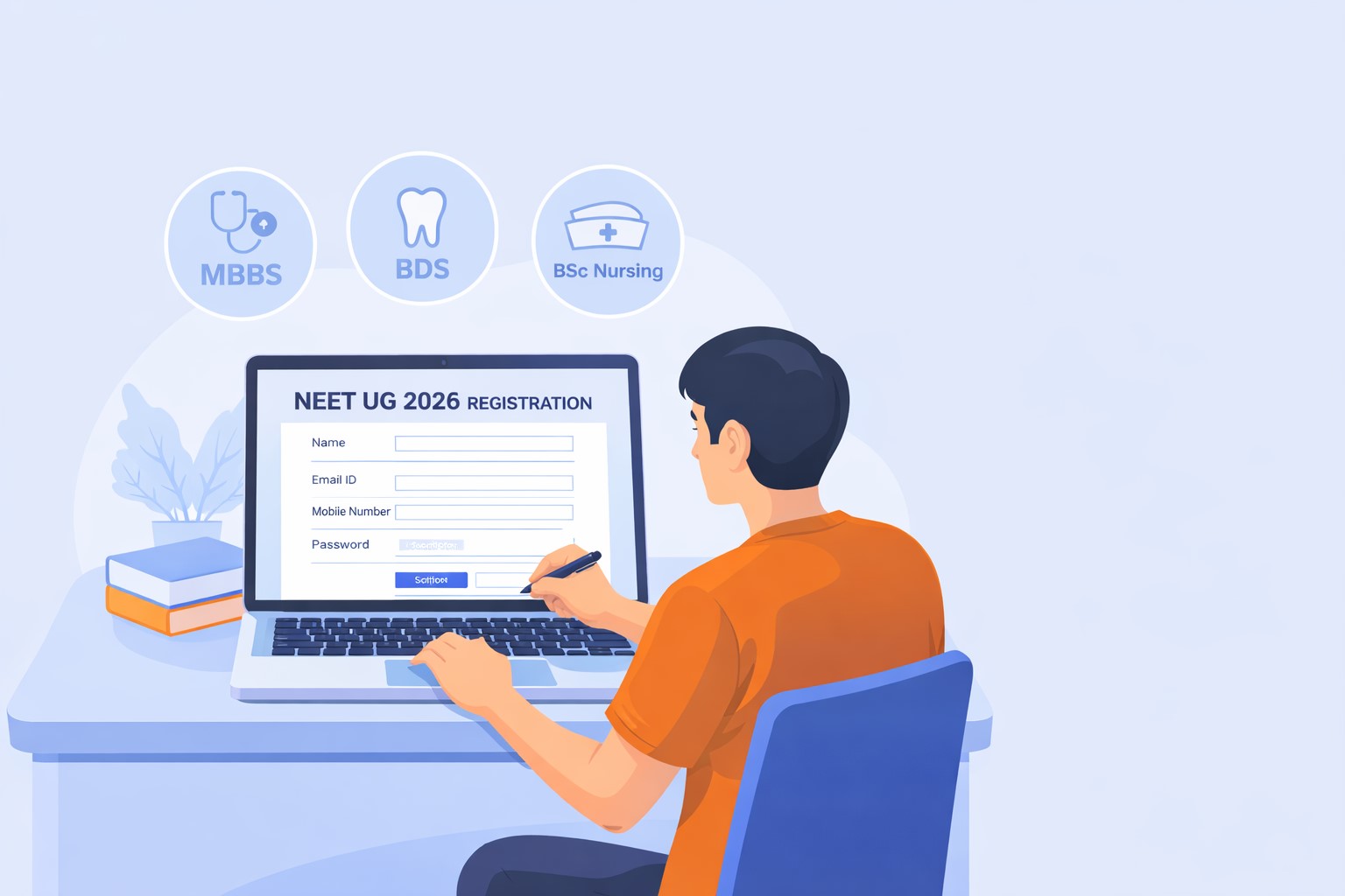 NEET UG Exam 2026 पंजीकरण neet.nta.nic.in पर शुरू, यहां जानें पूरा आवेदन प्रोसेस और फीस विवरण