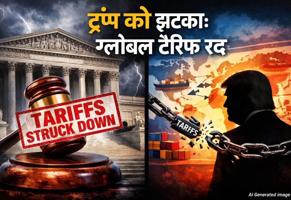 सुप्रीम कोर्ट ने ट्रंप के ग्लोबल टैरिफ को असंवैधानिक घोषित किया