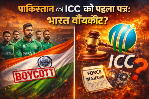 पाकिस्तान क्रिकेट बोर्ड का ICC को पत्र भारत मैच बॉयकॉट