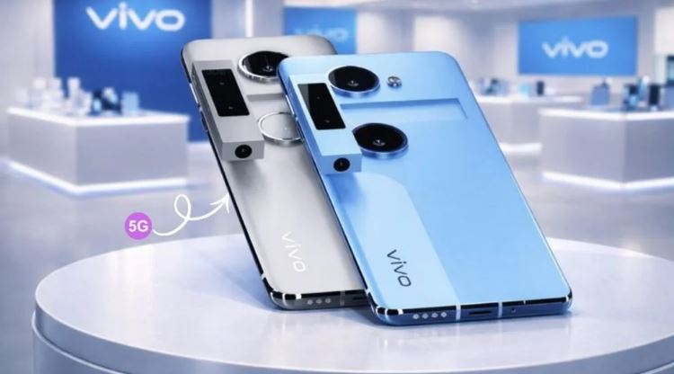 Vivo V70 में प्रीमियम डिजाइन, 6.59-inch OLED डिस्प्ले और 50MP Zeiss कैमरा सेटअप मिलता है।