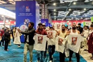 यूथ कांग्रेस अध्यक्ष उदय भानु चिब गिरफ्तार AI इम्पैक्ट समिट प्रदर्शन