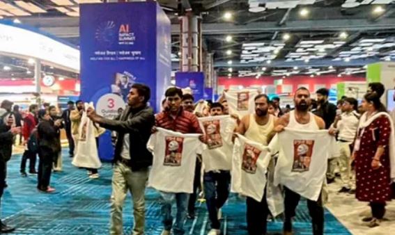 यूथ कांग्रेस अध्यक्ष उदय भानु चिब गिरफ्तार AI इम्पैक्ट समिट प्रदर्शन